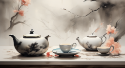OPPO广告AI素材-中国画样式