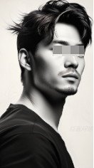 OPPO广告AI素材-素描样式