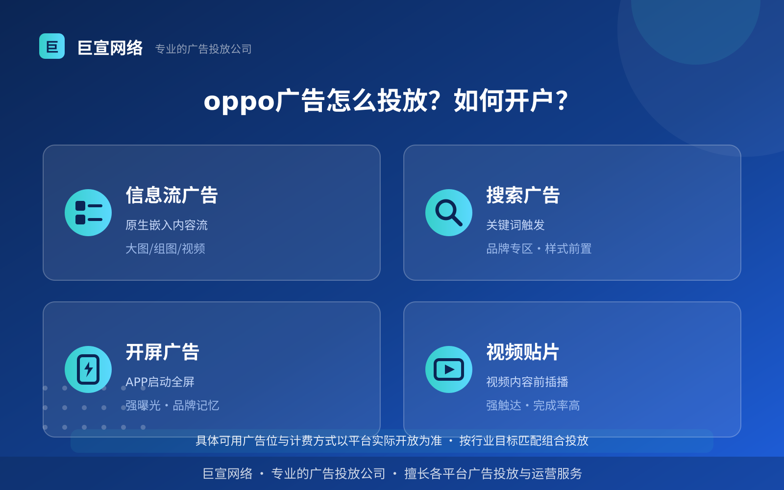 oppo广告怎么投放?如何开户? oppo广告投放:oppo广告怎么投放?如何开户?(效果数据维度)
